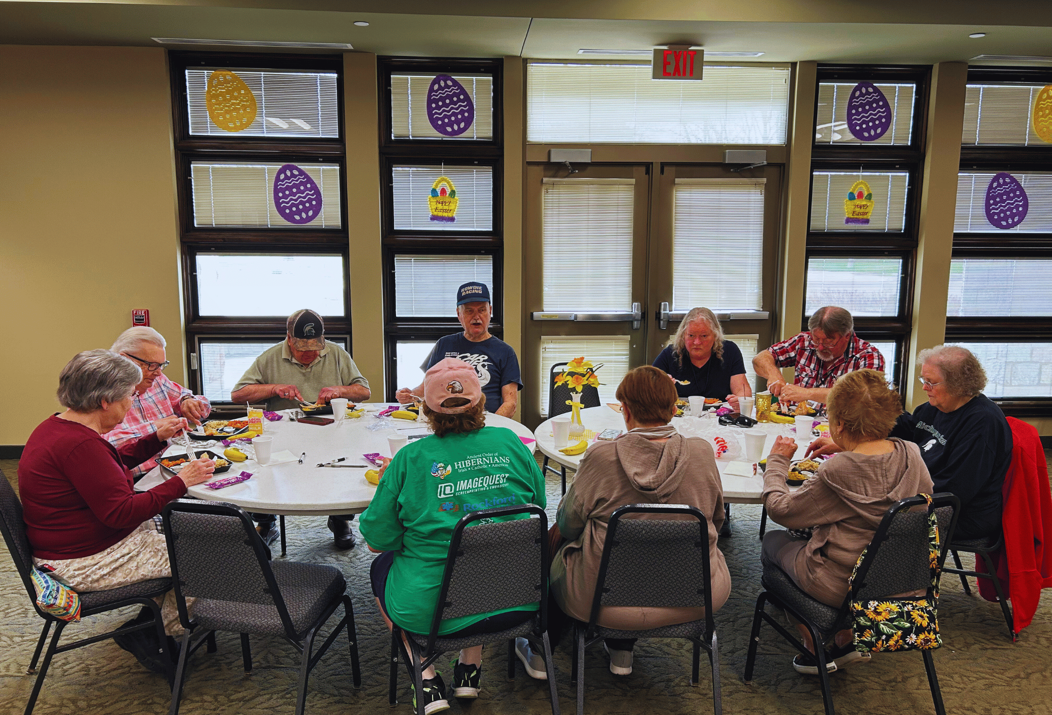 Dining Sites offer food, friends, and fellowship